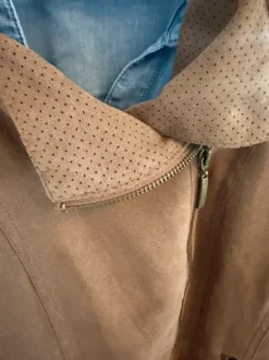 Wildlederjacke