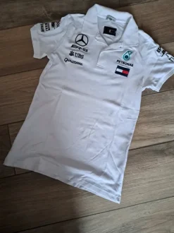 Witte polo