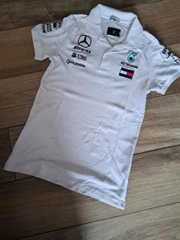Witte polo