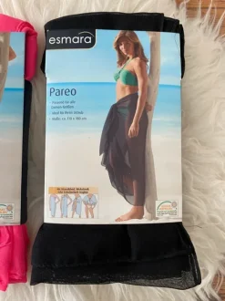 2x Esmara Pareo -NEU in OVP- Pink, schwarz Wickelrock Lidl