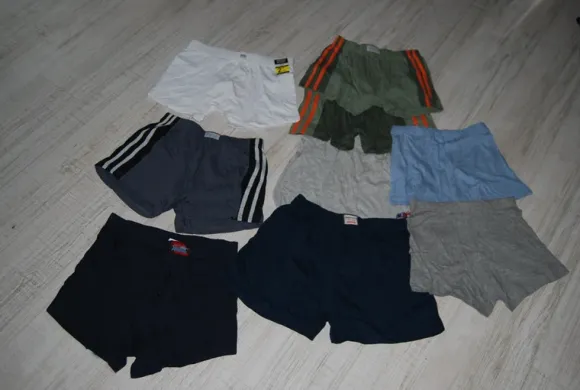 9x Herren Jungen Boxershorts NEU Baumwolle Unterhose Unterwäsche S-M