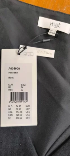 Yest Curve "Henriette" gilet | Maat EUR 3 (52) | NIEUW met labels
