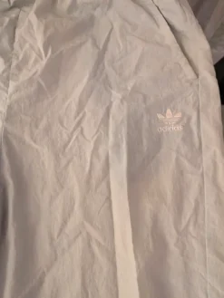 y2k adidas baby blue sweatpants