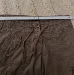 Y2K Cargo Hose brown Utility Pants Vintage
