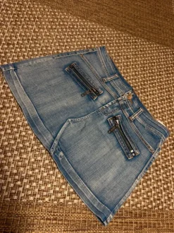 Y2K Denim Minirock Jeans 2000s lowwaist Vintage