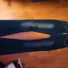 y2k flared jeans strechy