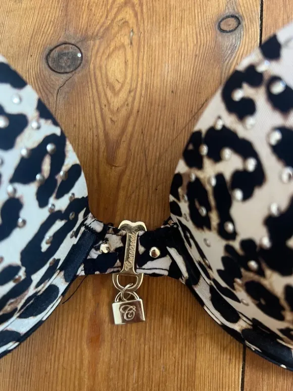 y2k Leo BH / Strass / Nieten