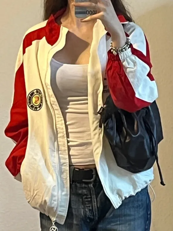 y2k windbreaker jacke