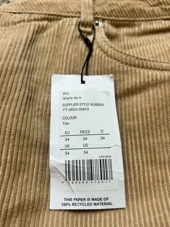 Yourturn Cordhose beige