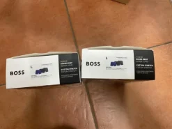 Zwei Packungen mit je drei Boxer Boss schwarz L