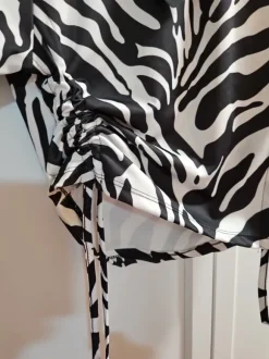 Zweiteilige Sommer set zebra