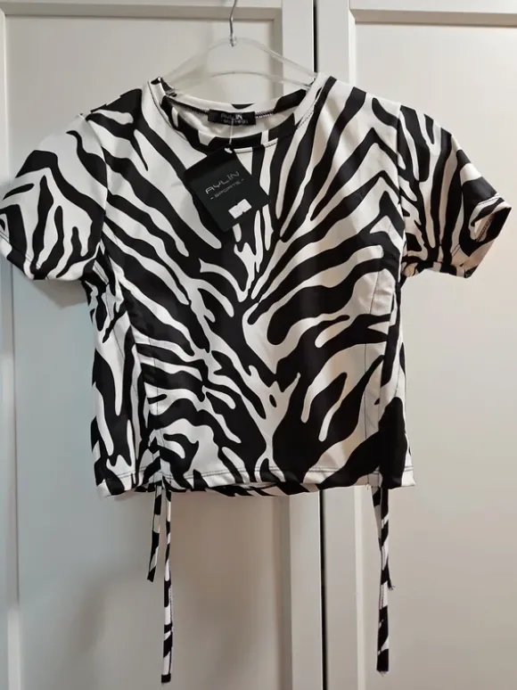 Zweiteilige Sommer set zebra